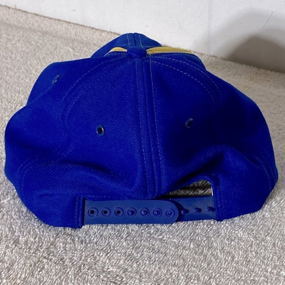 Vintage XV 1983 Blue Yellow Hat - Picture 3 of 9